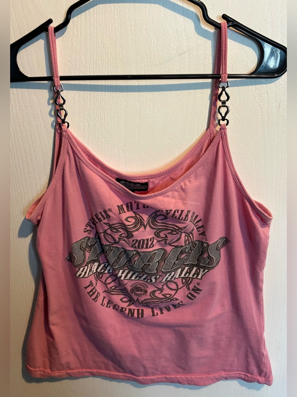 Sturgis Pink Graphic Tank Top